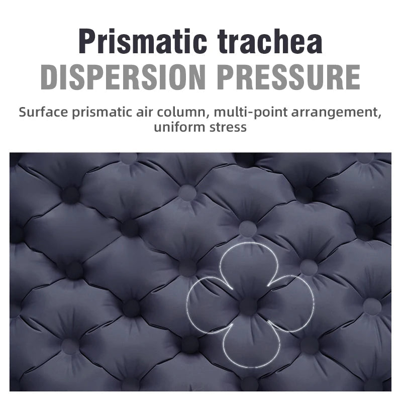 PACOONE Outdoor Camping Double Inflatable Mattress image 1