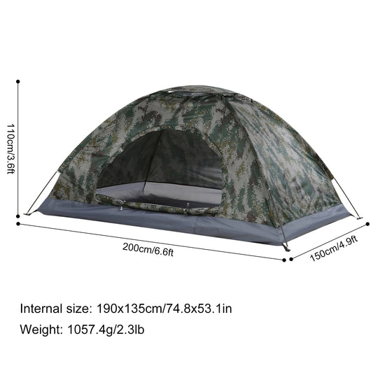 Ultralight Camping Tent – Portable Camouflage Tent for Outdoor Adventures image 5