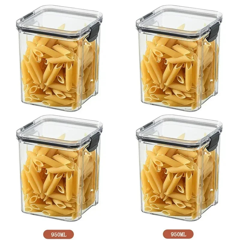 Stackable Plastic Food Storage Containers – Versatile Kitchen Organization image 10