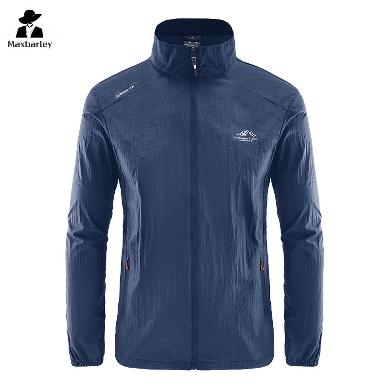 Summer Skin Windbreaker – Men's Ultra Light UV Sunscreen Jacket image 1