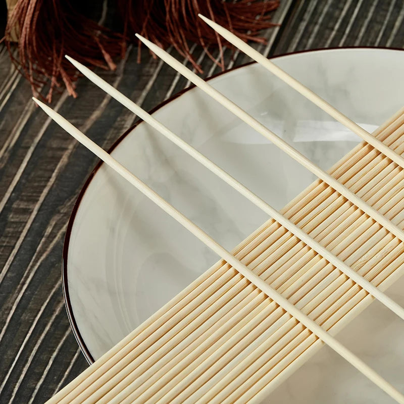 High-Quality Bamboo Skewer Sticks – Perfect for BBQs and Parties image 2