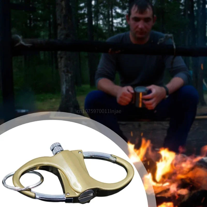 Permanent Match Lighter Keychain – Essential Outdoor Emergency Tool image 2
