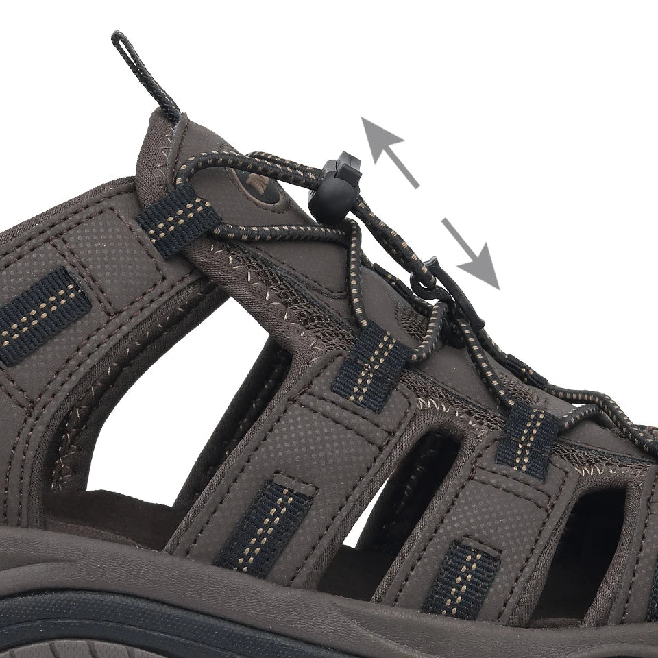 GRITION Men Outdoor Sandals – Versatile and Comfortable Beach Shoes image 2