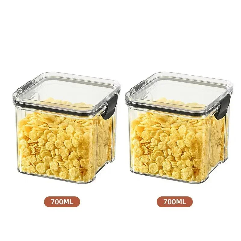 Stackable Plastic Food Storage Containers – Versatile Kitchen Organization image 6