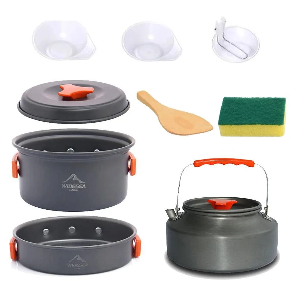 Widesea Camping Tableware – Outdoor Cookware Set for Adventurers image 0