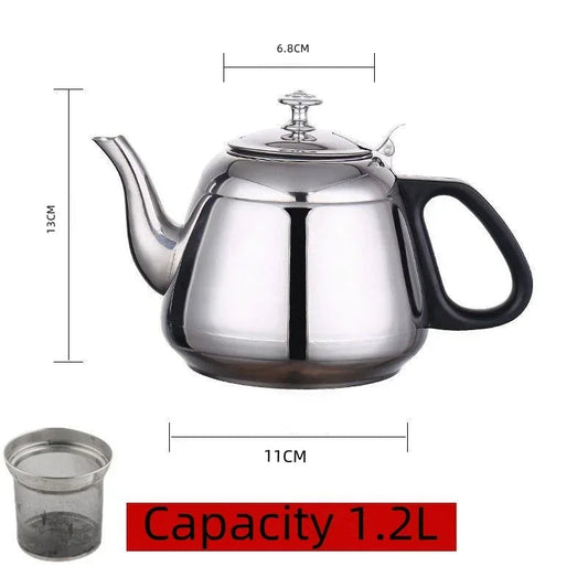 Stainless Steel Water Kettle with Filter – Perfect for Home and Camping image 6