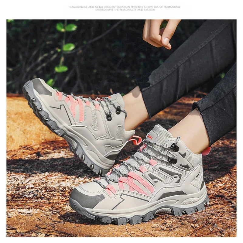 New Women Men Hiking Shoes – Outdoor Trekking &amp; Climbing Boots image 2