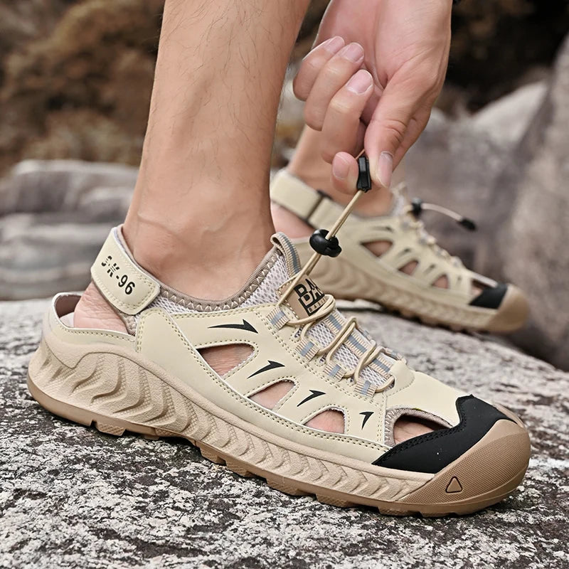 Summer Fashion New Beach Sandals – Men's Anti-collision Hiking Shoes image 5