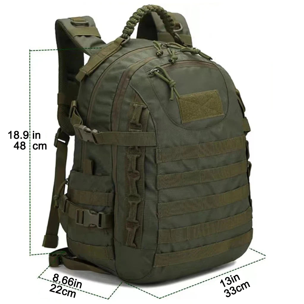 35L Outdoor Waterproof Camouflage Backpack – Perfect for Camping &amp; Hiking image 3