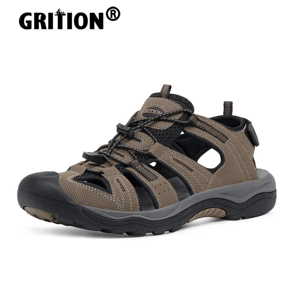 GRITION Men's Summer Sport Sandals – Comfortable Outdoor Footwear image 0
