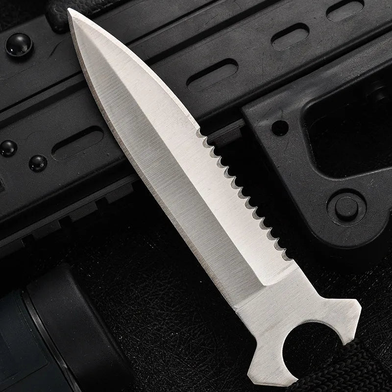 Field High Hardness Sharp Tactical Knife – Portable Wilderness Survival Tool &nbsp; image 1
