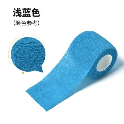 Blue Waterproof Self-Adhesive Elastic Bandage – Essential First Aid Kit - SKY BLUE, 2.5cmx4.5m image