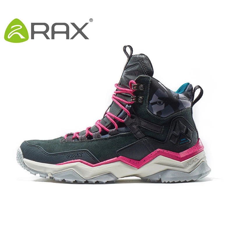 RAX Mid-Top Waterproof Hiking Shoes – Perfect for Outdoor Adventures image
