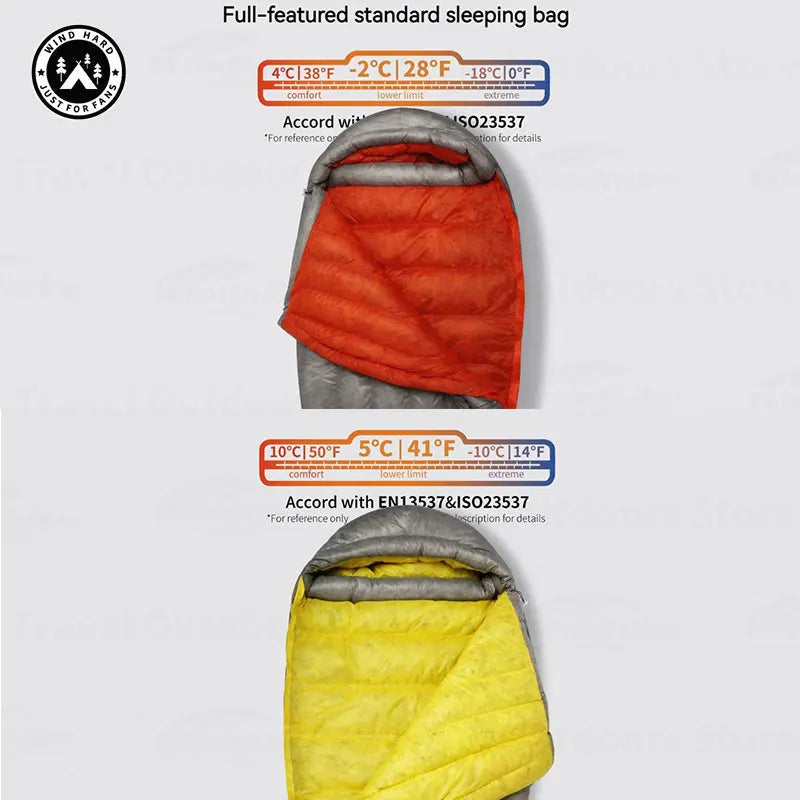 AEGISMAX Dusk Ultralight Down Sleeping Bag – Perfect for Outdoor Adventures image 4