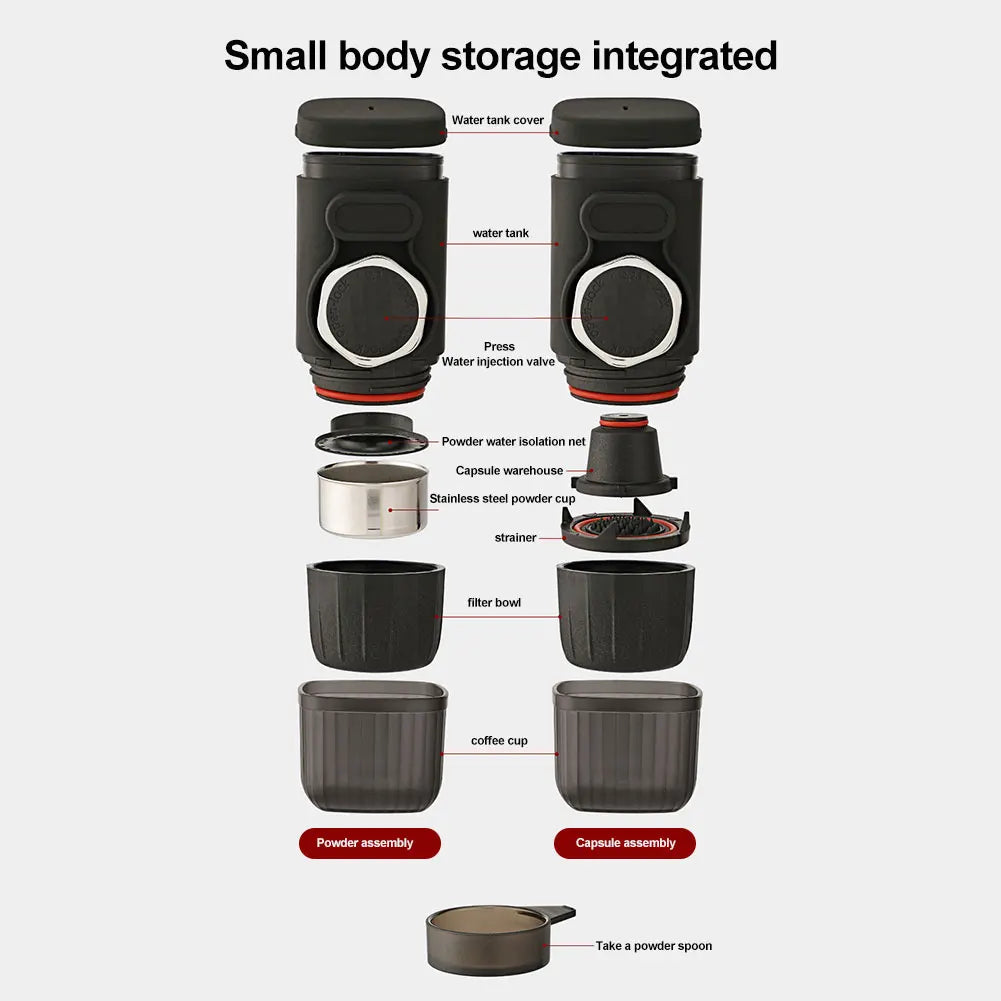 Portable Espresso Maker – Perfect for Coffee Lovers on the Go image 4
