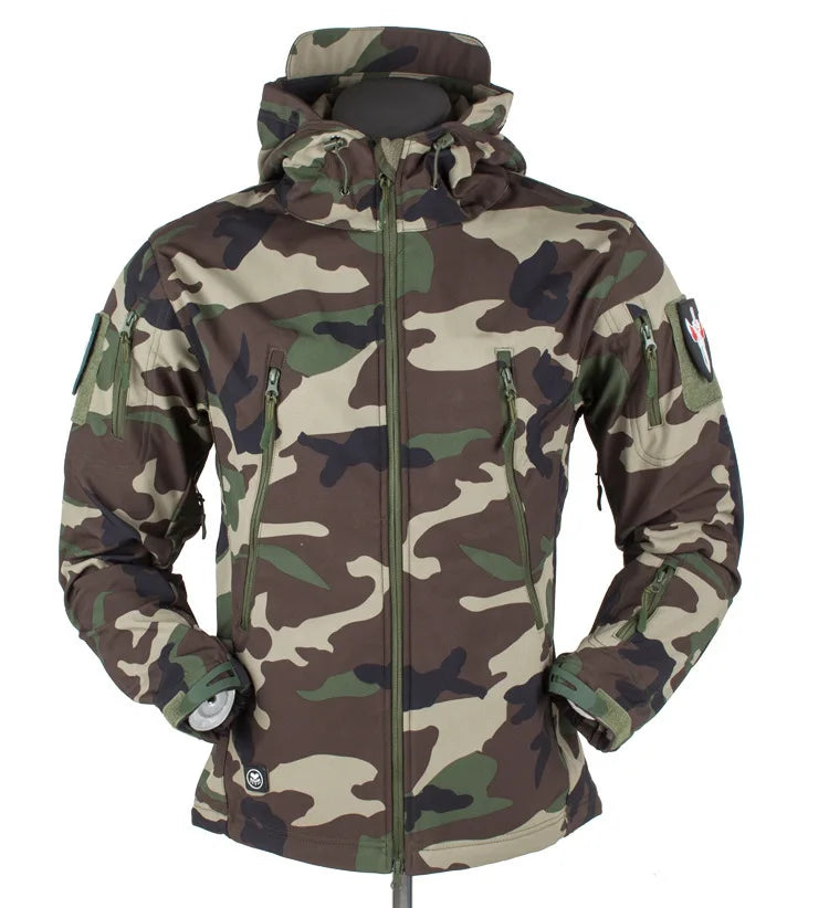 2024 New Tactical Jacket: Ultimate Combat Soft Shell for Men - Image Color 1, M 57-65KG image