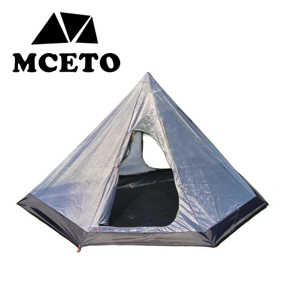 Ultralight Pyramid Tent's Inner Mesh Tent – Portable Summer Camping Companion image 0