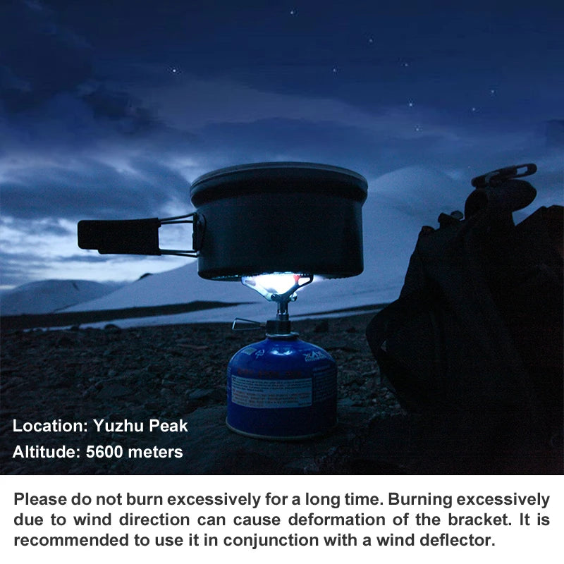 BRS Outdoor Gas Stove – Ultralight Titanium Camping Burner for Adventurers image 4