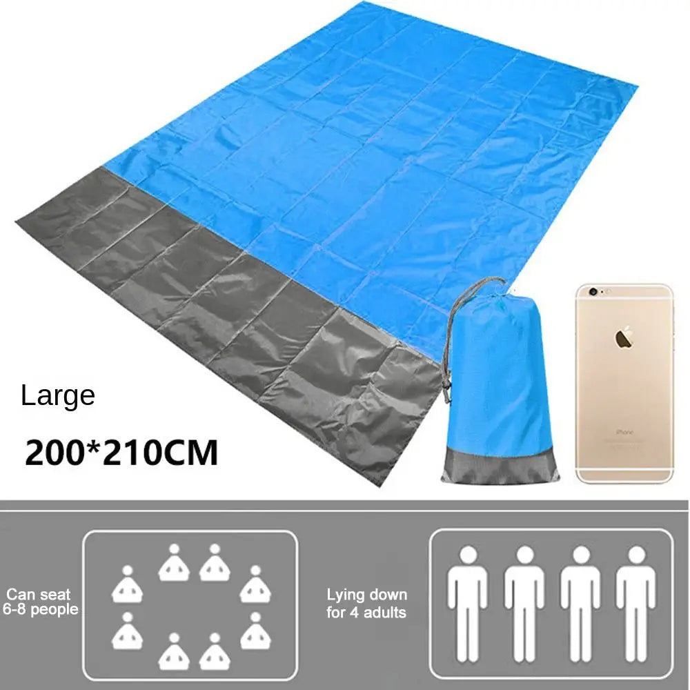 Ultralight Waterproof Tent Floor Tarp for Outdoor Adventures image 4