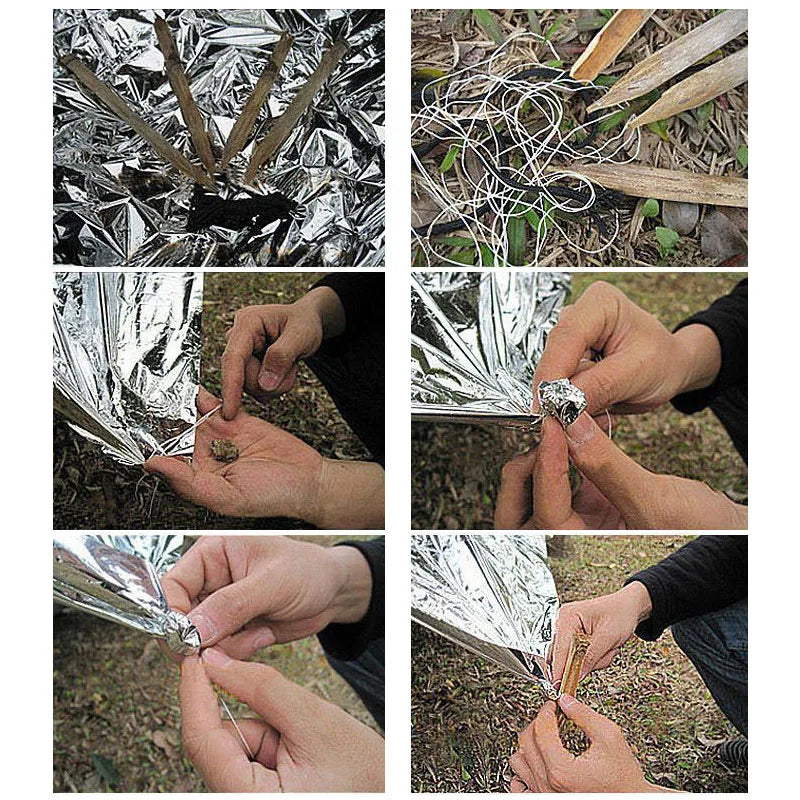 Folding Emergency Blanket – Essential Outdoor Survival Gear image 2