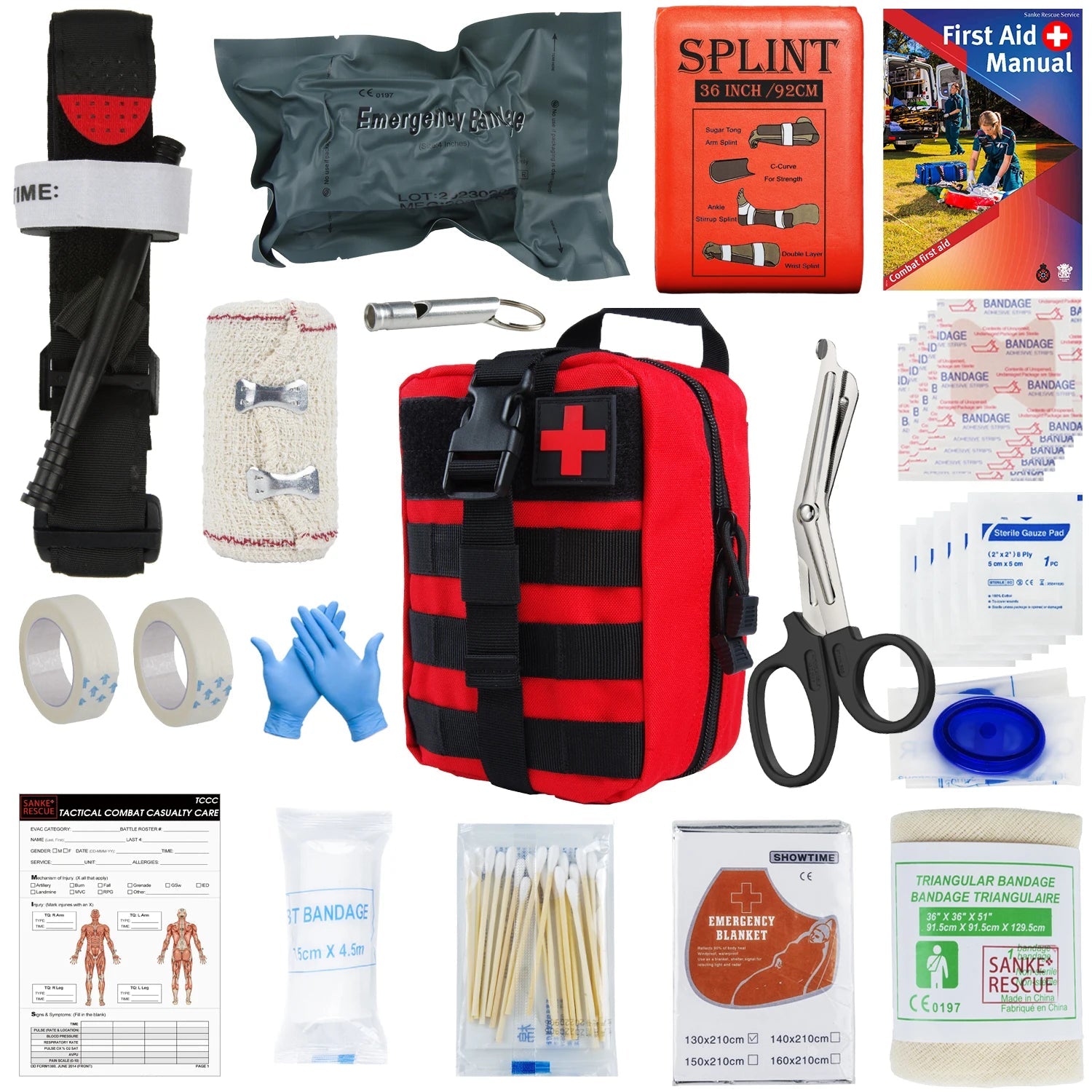 First Aid Kit Outdoor Survival Gear – Essential for Emergency Preparedness image 8