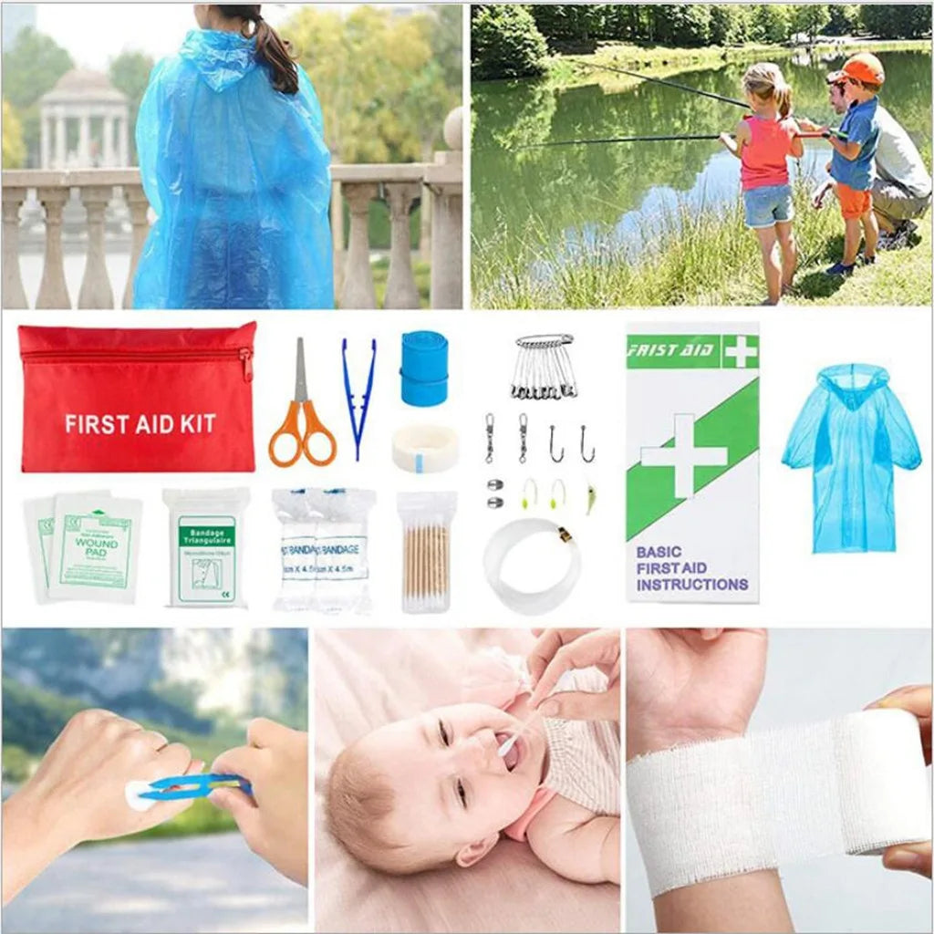 Comprehensive Survival First Aid Kit for Outdoor Adventures image 4