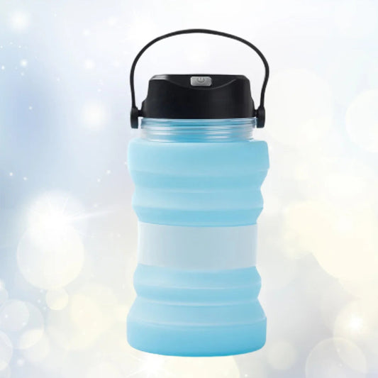 Portable Solar Charging Kettle &amp; Collapsible Water Bottle Set – Outdoor Essentials image 0