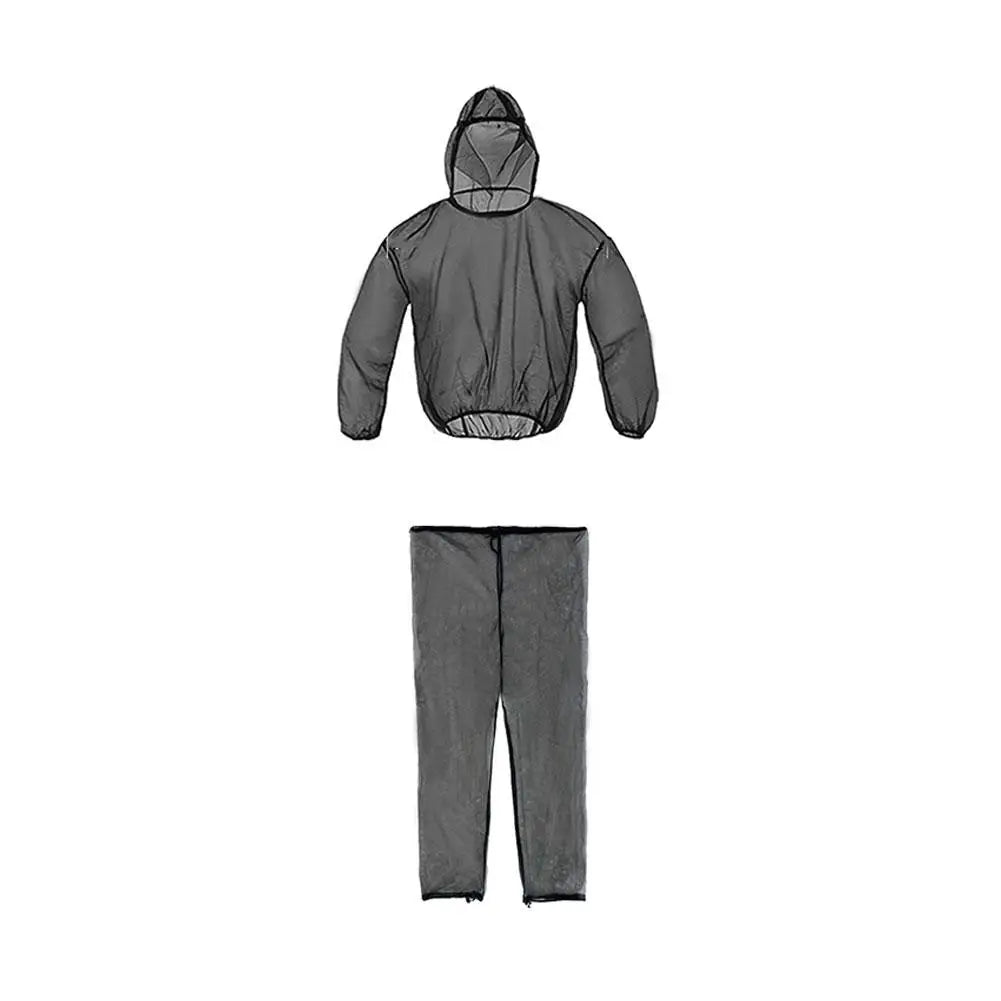 Mosquito Proof Outdoor Clothing Set – Quick Drying &amp; Breathable Gear - White, One Size image