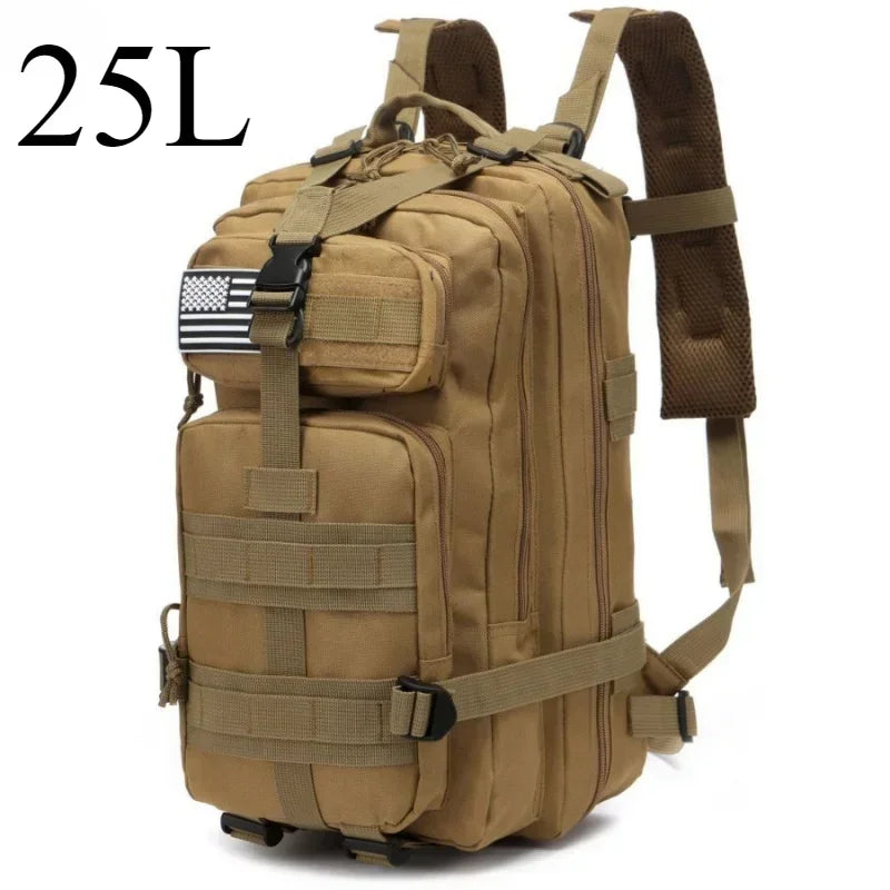 50L Travel Backpack for Men – Waterproof Hiking &amp; Camping Bag image 8