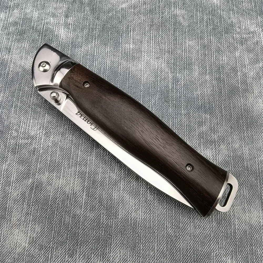 Russian Style Manual Pocket Knife – Perfect Outdoor &amp; Survival Tool image 3