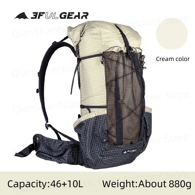 3F UL GEAR QiDian Pro Backpack – UltraLight Waterproof Camping Pack image 10