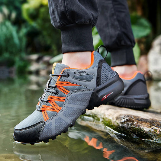 Men Women Waterproof Hiking Shoes – Tactical Boots for Outdoor Adventures image 1