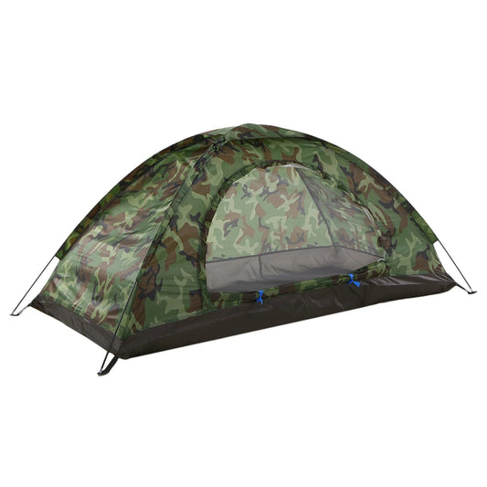 Portable Camouflage Camping Tent – Waterproof &amp; Windproof for Outdoor Adventures image 6