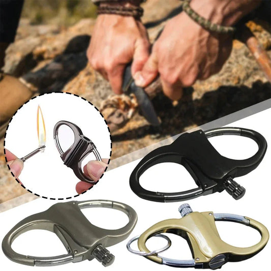 Permanent Match Lighter Keychain – Essential Outdoor Emergency Tool image 1