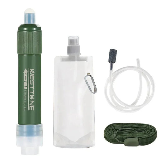 Outdoor Mini Filter Straw Set – TUP Carbon Fiber Water Purifier for Survival image 6