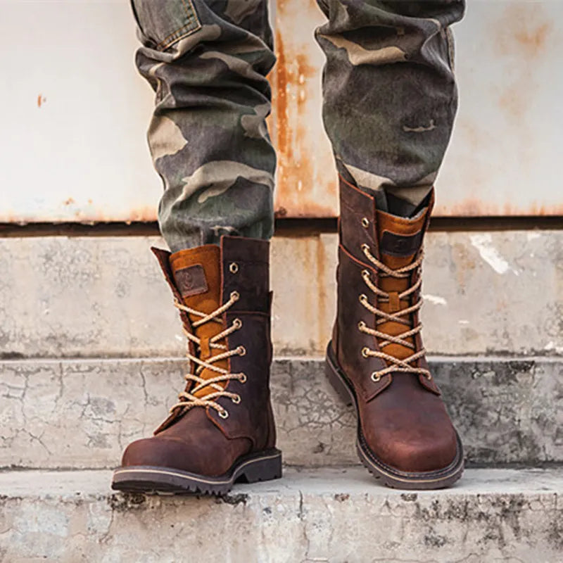 Durable and Versatile Waterproof Tactical Hiking Boots for Men and Women image 0