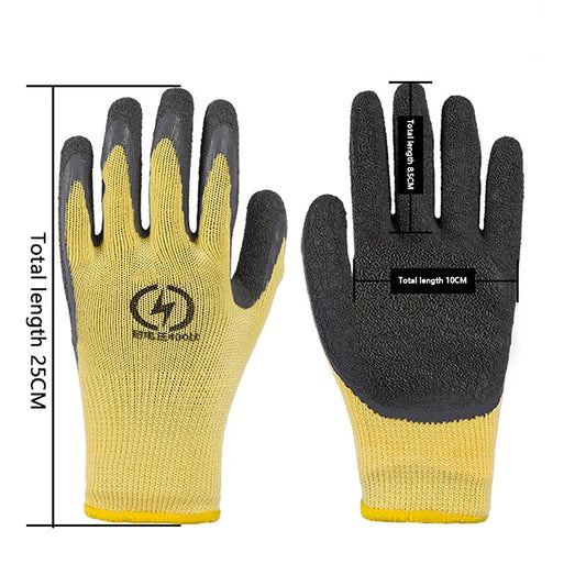 400V Rubber Insulating Gloves – Essential Safety Gear for Electricians image 1