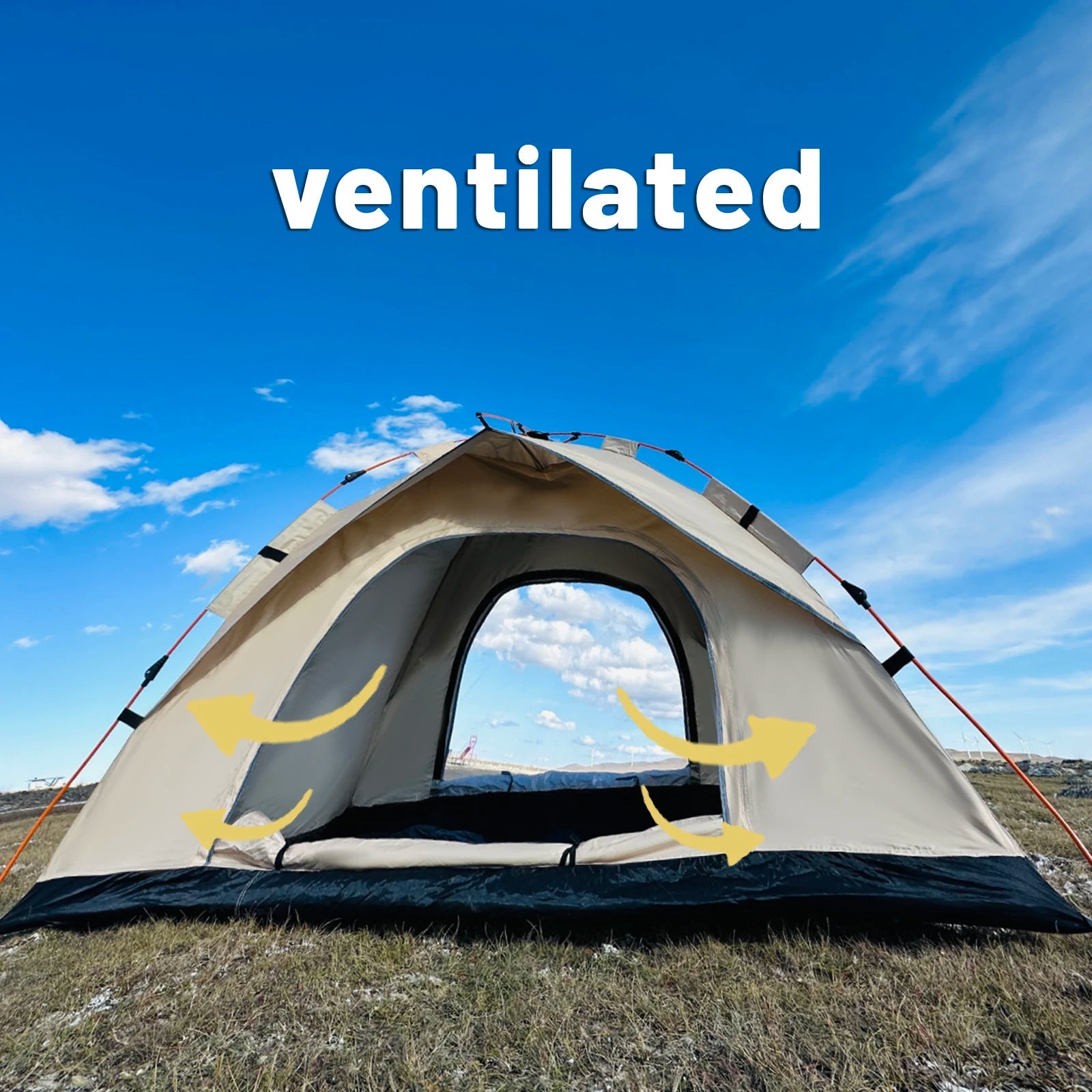 Outdoor Automatic Quick-opening Tent – Perfect for Fishing, Beach, and Sun Shelters image 1