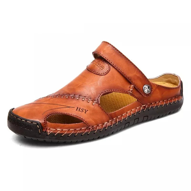 Breathable Non-Slip Men's Outdoor Sandals for Camping, Beach, and More image 0