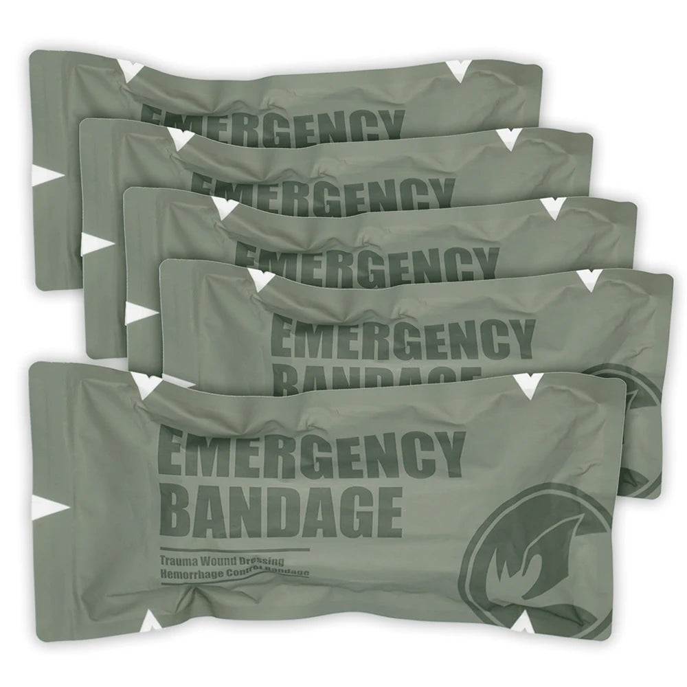 RHINO RESCUE 4/6" Israeli Style Emergency Bandage – Tactical First Aid Essential image 0