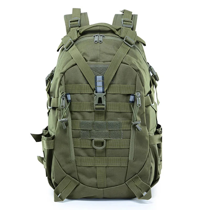 Tactical Outdoor Backpack – Versatile Gear for Adventurers - Army Green, 30 - 40L image