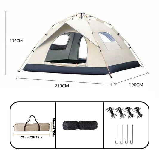Outdoor Automatic Quick-opening Tent – Perfect for Fishing, Beach, and Sun Shelters image 5