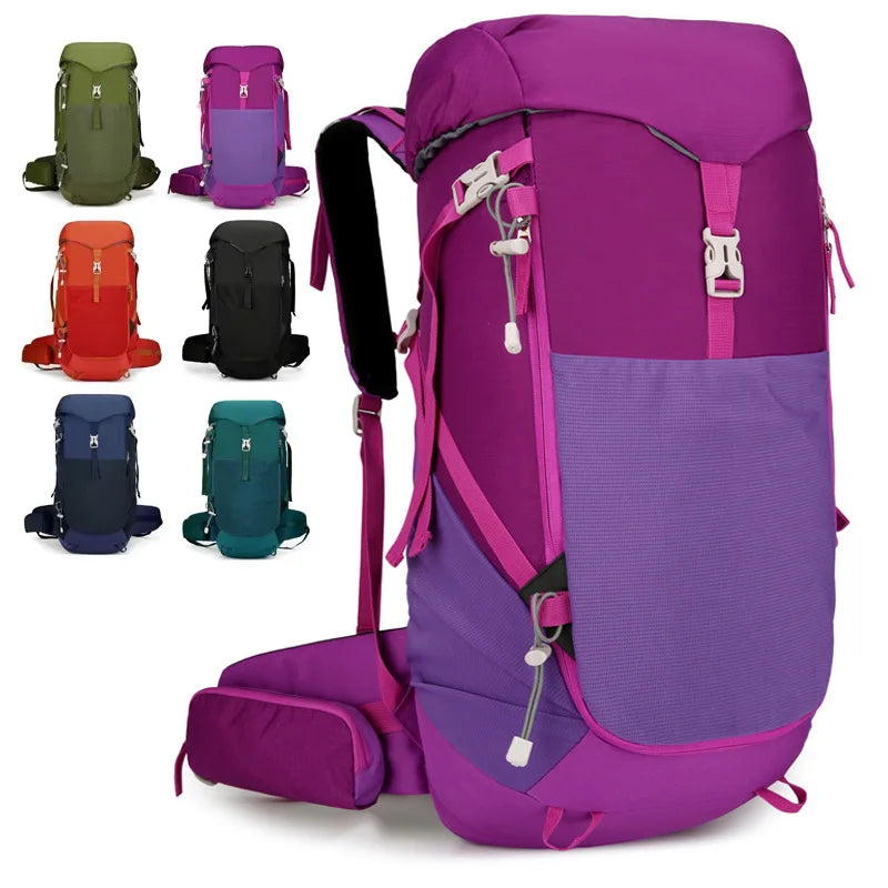 Versatile 40L Waterproof Camping Backpack for Outdoor Adventures image 0