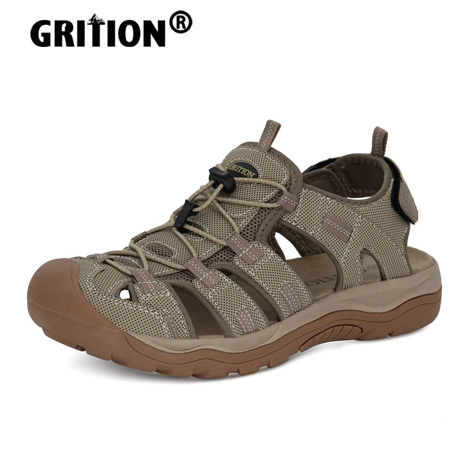 GRITION Men’s Outdoor Sandals – Perfect for Hiking and Summer Adventures image 0