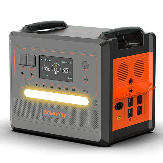 SOLARPLAY Portable Power Station – 2500W/2300Wh Solar Generator image 6