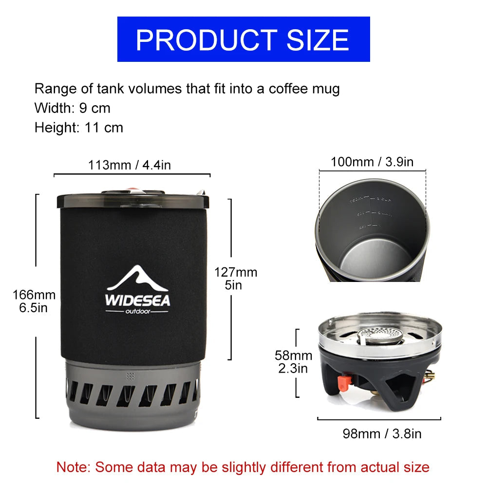 Widesea Camping Cooking System – Ultimate Outdoor Cookware Set image 1