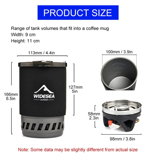 Widesea Camping Cooking System – Ultimate Outdoor Cookware Set image 1