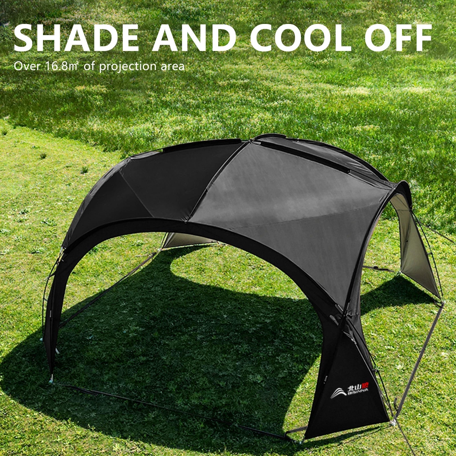 BISINNA Outdoor Camping Dome Tent – Luxury Canopy for Family Picnics image 3