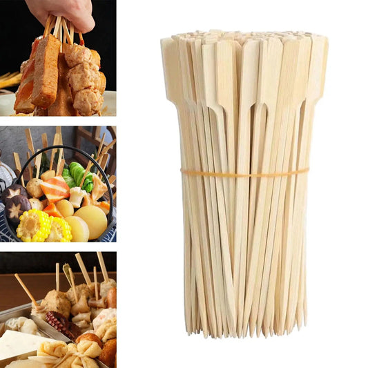 Bamboo Skewers BBQ Utensil – Essential Cookware Tools for Every Kitchen image 6
