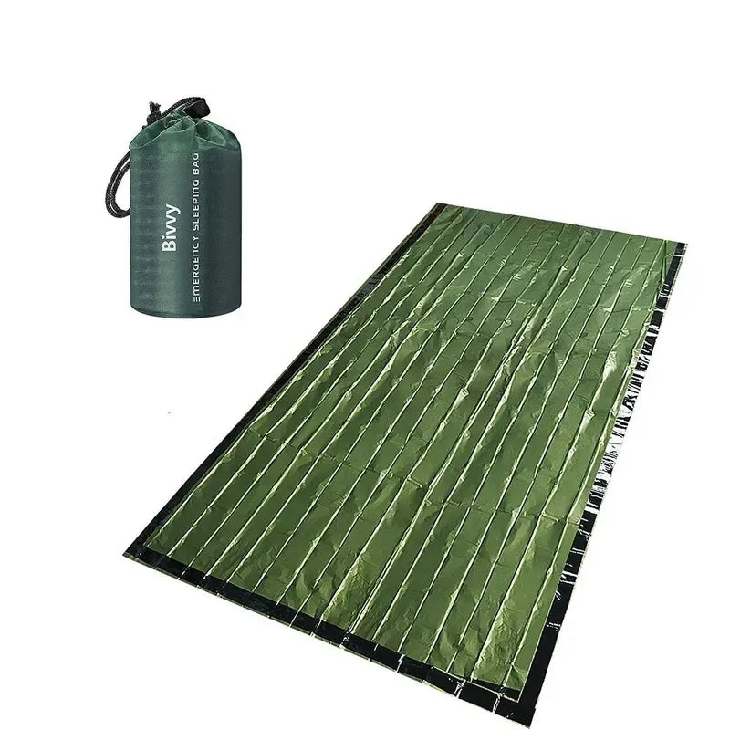 Waterproof Lightweight Thermal Emergency Sleeping Bag Bivy Sack image 7